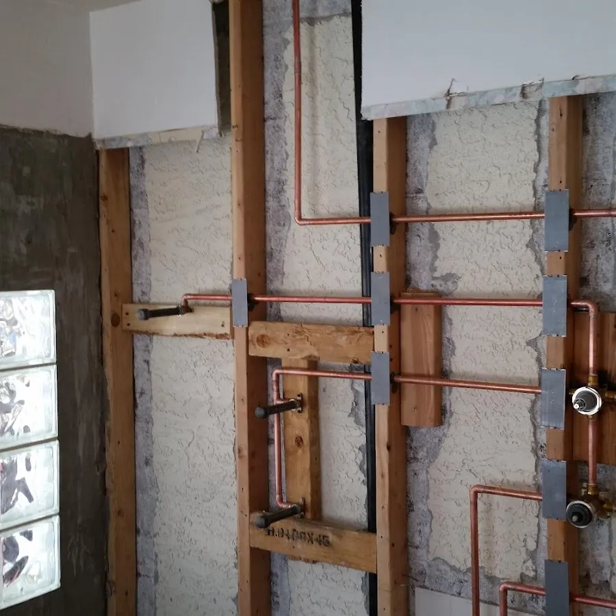 Copper pipe installation for Burst Pipe Repair in Bedford